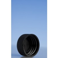18mm Polyring Cap, Black - Click Image to Close
